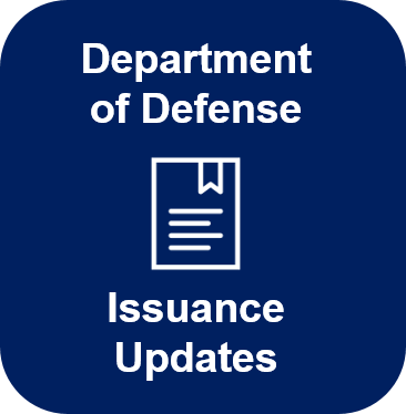 DOD issuance updates